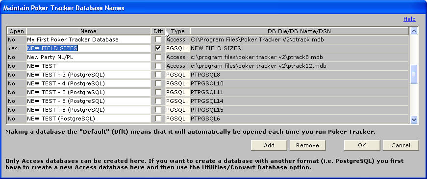 Create Generator pgsql.