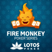 Fire Monkey Poker Series на LotosPoker – $16,000 + $2,016 для топ-5 игроков