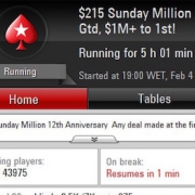   Sunday Million   $1,2 