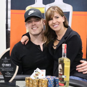 Покерная пара Алекс Фоксен и Кристен Бикнелл встретились в хедс-апе крупного турнира
