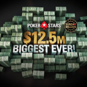 На PokerStars проходит крупнейший Sunday Million в истории