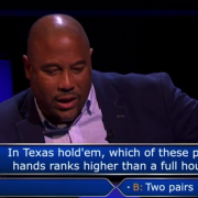 Футболист и зрители в телевикторине не ответили на простой вопрос про ранг покерных комбинаций
